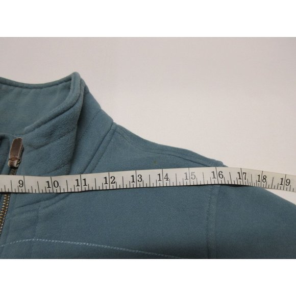 Columbia women's zip front mock neck full zip fleece sweatshirt L‎ - Picture 9 of 13